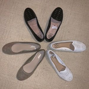 Cutout pattern flats
